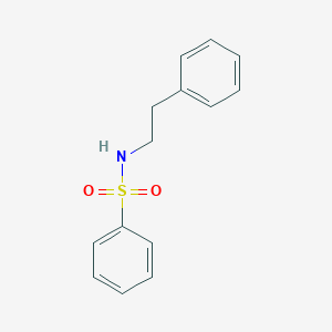 molecular formula C14H15NO2S B181135 N-苯乙基苯磺酰胺 CAS No. 77198-99-3