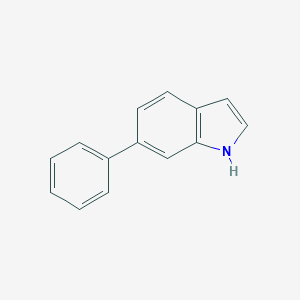 molecular formula C14H11N B181141 6-苯基-1H-吲哚 CAS No. 106851-31-4
