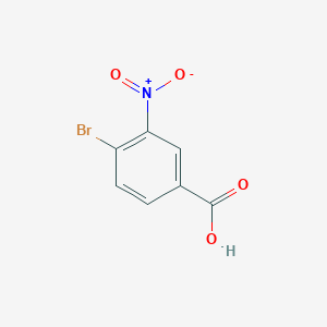 molecular formula C7H4BrNO4 B181153 4-溴-3-硝基苯甲酸 CAS No. 6319-40-0