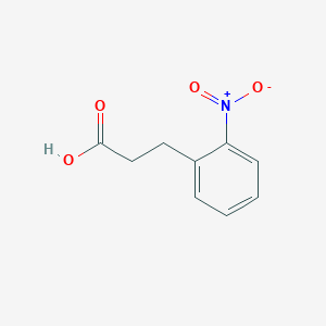 molecular formula C9H9NO4 B181183 3-(2-Nitrophenyl)propanoic acid CAS No. 2001-32-3