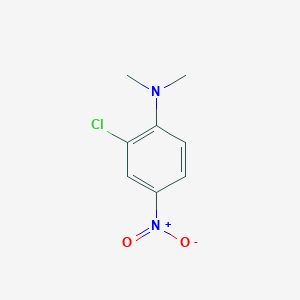 molecular formula C8H9ClN2O2 B181208 2-氯-N,N-二甲基-4-硝基苯胺 CAS No. 6213-19-0