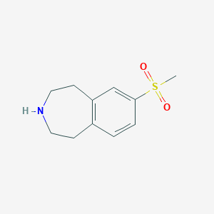 7-Methanesulfonyl-2,3,4,5-tetrahydro-1H-benzo[d]azepine