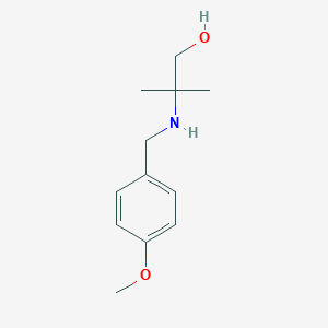 B181235 1-Propanol, 2-[[(4-methoxyphenyl)methyl]amino]-2-methyl- CAS No. 25452-29-3