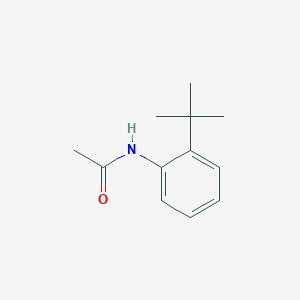 molecular formula C12H17NO B181248 N-(2-叔丁基苯基)乙酰胺 CAS No. 7402-70-2