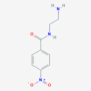 molecular formula C9H11N3O3 B181260 N-(2-氨基乙基)-4-硝基苯甲酰胺 CAS No. 1017-27-2