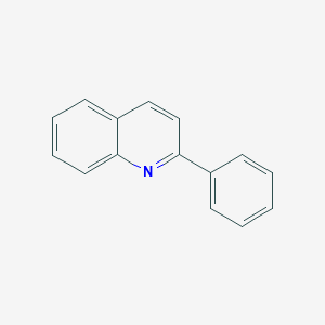 molecular formula C15H11N B181262 2-苯基喹啉 CAS No. 612-96-4