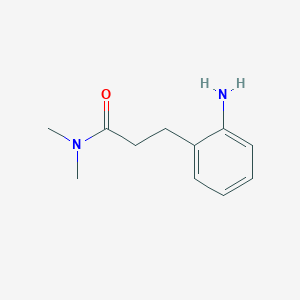 3-(2-aminophenyl)-N,N-dimethylpropanamide