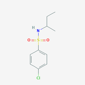 B181293 N-(Butan-2-yl)-4-chlorobenzene-1-sulfonamide CAS No. 59724-38-8