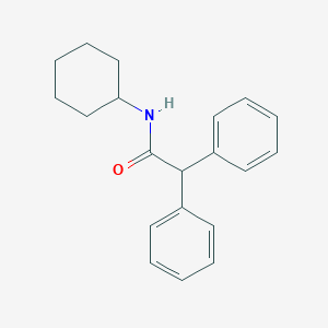 B181295 N-cyclohexyl-2,2-diphenylacetamide CAS No. 24932-56-7