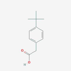 molecular formula C12H16O2 B181309 4-tert-Butylphenylacetic acid CAS No. 32857-63-9