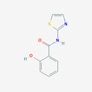 B181314 2-Hydroxy-N-(1,3-thiazol-2-yl)benzamide CAS No. 130234-70-7