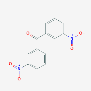 molecular formula C13H8N2O5 B181326 3,3'-二硝基二苯甲酮 CAS No. 21222-05-9