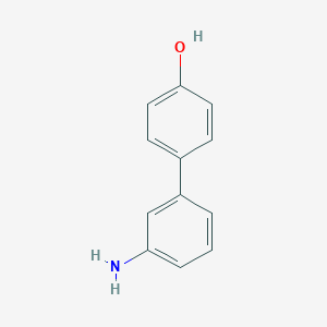 molecular formula C12H11NO B018133 4-(3-氨基苯基)酚 CAS No. 107865-00-9