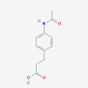 B181343 3-(4-Acetamidophenyl)propanoic acid CAS No. 6325-43-5