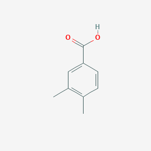molecular formula C9H10O2 B181350 3,4-二甲基苯甲酸 CAS No. 619-04-5