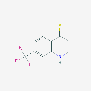 B181374 7-(Trifluoromethyl)quinoline-4-thiol CAS No. 64415-07-2