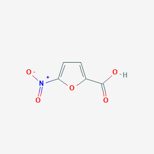 molecular formula C5H3NO5 B181385 5-硝基-2-呋喃甲酸 CAS No. 645-12-5