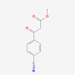 B181391 Methyl 3-(4-cyanophenyl)-3-oxopropanoate CAS No. 101341-45-1