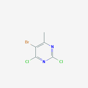 B181392 5-Bromo-2,4-dichloro-6-methylpyrimidine CAS No. 56745-01-8