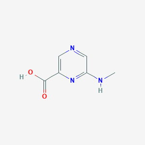 molecular formula C6H7N3O2 B181394 6-(甲基氨基)吡嗪-2-甲酸 CAS No. 54409-13-1