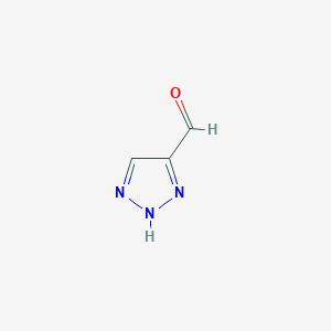 B181404 1H-1,2,3-Triazole-4-carbaldehyde CAS No. 16681-68-8