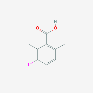 molecular formula C9H9IO2 B181426 3-碘-2,6-二甲基苯甲酸 CAS No. 123278-08-0