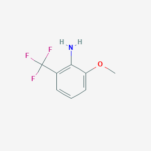 B181450 2-Methoxy-6-(trifluoromethyl)aniline CAS No. 133863-87-3