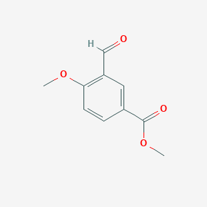 molecular formula C10H10O4 B181462 3-甲酰基-4-甲氧基苯甲酸甲酯 CAS No. 145742-55-8