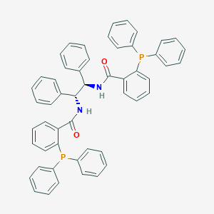 B181466 N,N'-[(1R,2R)-1,2-Diphenyl-1,2-ethanediyl]bis[2-diphenylphosphinobenzamide] CAS No. 138517-62-1