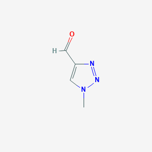 B181473 1-methyl-1H-1,2,3-triazole-4-carbaldehyde CAS No. 16681-69-9