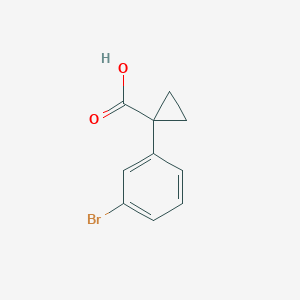 molecular formula C10H9BrO2 B181478 1-(3-溴苯基)环丙烷羧酸 CAS No. 124276-95-5