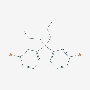 molecular formula C19H20Br2 B181500 2,7-dibromo-9,9-dipropyl-9H-fluorene CAS No. 157771-56-7
