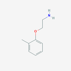 molecular formula C9H13NO B181523 Ethanamine, 2-(2-methylphenoxy)- CAS No. 26583-60-8