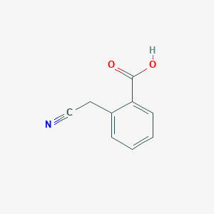 molecular formula C9H7NO2 B181525 2-(氰甲基)苯甲酸 CAS No. 6627-91-4