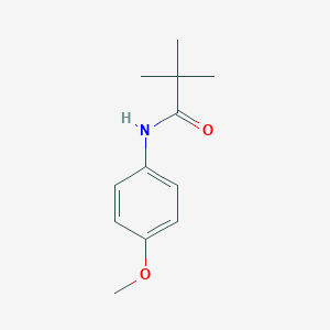 molecular formula C12H17NO2 B181529 N-(4-Methoxyphenyl)-2,2-dimethylpropanamide CAS No. 56619-94-4