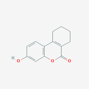 molecular formula C13H12O3 B181571 3-羟基-7,8,9,10-四氢-6H-苯并[c]色烯-6-酮 CAS No. 3722-44-9