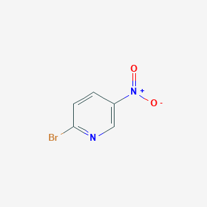 molecular formula C5H3BrN2O2 B018158 2-溴-5-硝基吡啶 CAS No. 4487-59-6