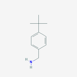 molecular formula C11H17N B181582 4-叔丁基苄胺 CAS No. 39895-55-1