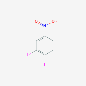 molecular formula C6H3I2NO2 B181586 1,2-Diiodo-4-nitrobenzene CAS No. 1608-46-4