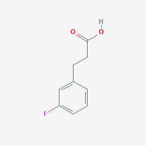 molecular formula C9H9IO2 B181622 3-(3-碘苯基)丙酸 CAS No. 68034-75-3