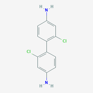 molecular formula C12H10Cl2N2 B181645 2,2'-二氯联苯胺 CAS No. 84-68-4