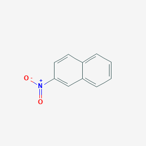 molecular formula C10H7NO2 B181648 2-硝基萘 CAS No. 581-89-5