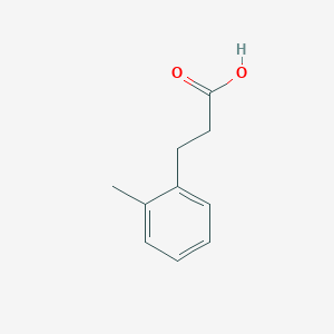 molecular formula C10H12O2 B181665 3-(2-Methylphenyl)propionic acid CAS No. 22084-89-5