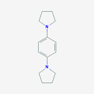 molecular formula C14H20N2 B181680 Pyrrolidine, 1,1'-(1,4-phenylene)bis- CAS No. 50771-64-7
