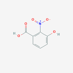 molecular formula C7H5NO5 B181690 3-羟基-2-硝基苯甲酸 CAS No. 602-00-6