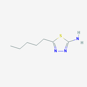 B181707 5-Pentyl-1,3,4-thiadiazol-2-amine CAS No. 52057-90-6