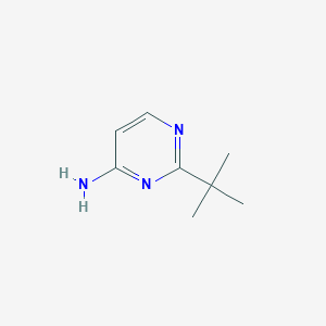 molecular formula C8H13N3 B181711 2-Tert-butylpyrimidin-4-amin CAS No. 114362-20-8