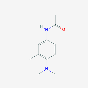 molecular formula C11H16N2O B181724 N-[4-(dimethylamino)-3-methylphenyl]acetamide CAS No. 61015-97-2