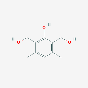 molecular formula C10H14O3 B181728 2,6-Bis(hydroxymethyl)-3,5-dimethylphenol CAS No. 22002-36-4