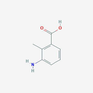 molecular formula C8H9NO2 B181732 3-氨基-2-甲基苯甲酸 CAS No. 52130-17-3